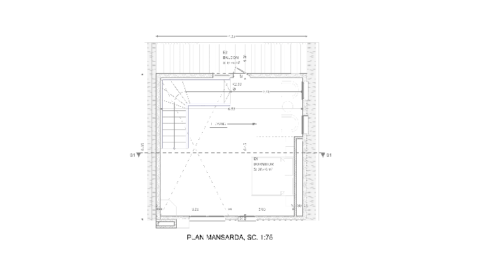 PLAN MANSARDA