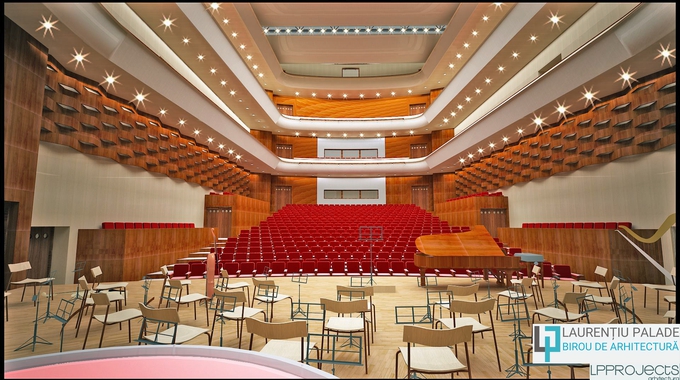 Birou de arhitectura si design de interior Cluj - Amenajare sala de concerte