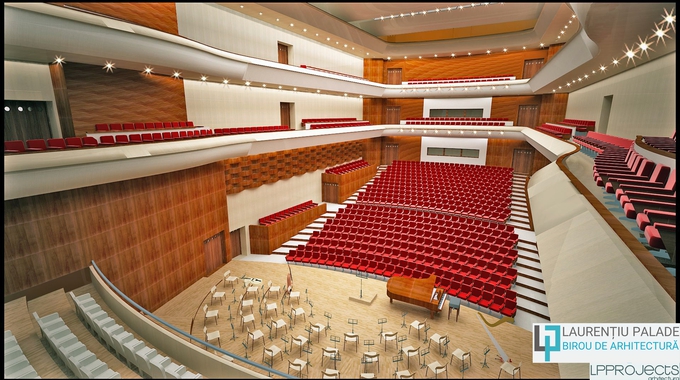 Birou de arhitectura si design de interior Cluj - Amenajare sala de concerte