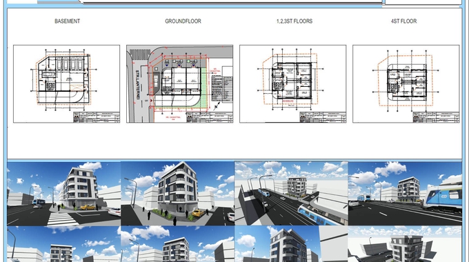 Birou de arhitectura si design de interior Cluj - Imobil rezidential