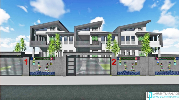 Birou de arhitectura si design de interior Cluj - Proiect triplex
