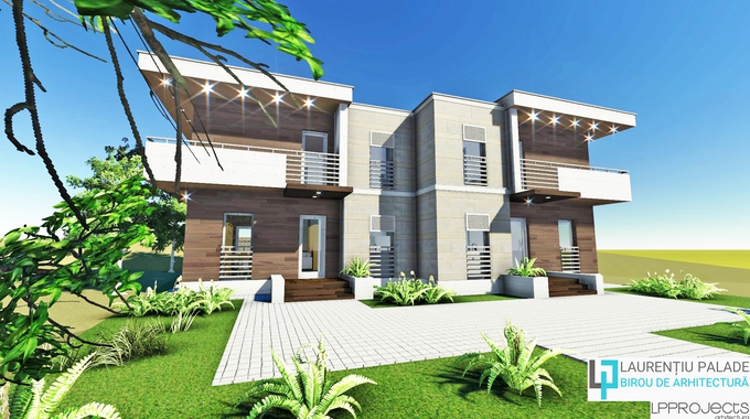Birou de arhitectura si design de interior Cluj - Proiect duplex