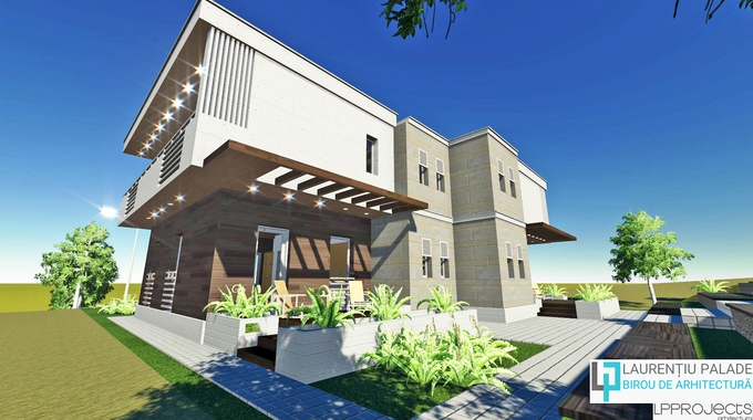 Birou de arhitectura si design de interior Cluj - Proiect duplex