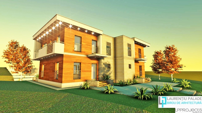 Birou de arhitectura si design de interior Cluj - Proiect duplex