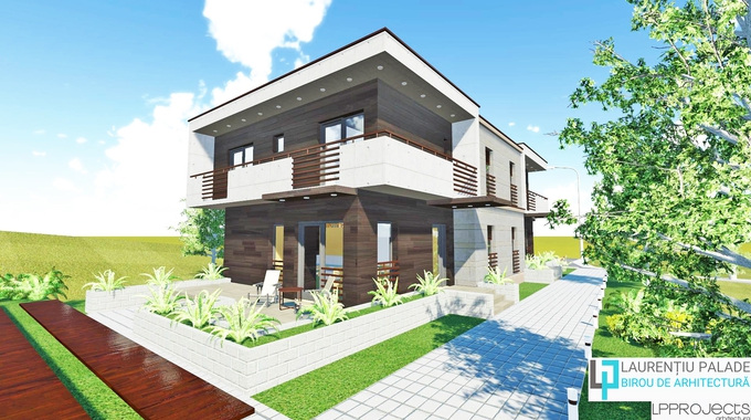 Birou de arhitectura si design de interior Cluj - Proiect duplex